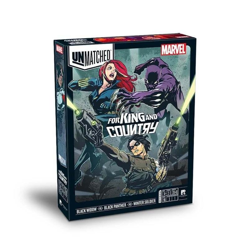 Unmatched – For King and Country (Fan-Made Hero Cubes)