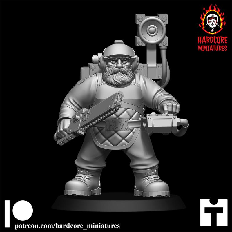 Space Dwarf Musician #1