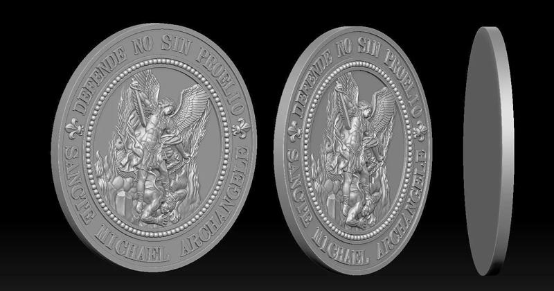 Saint Michael Archangel Medal