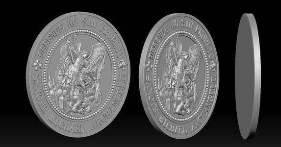 Saint Michael Archangel Medal