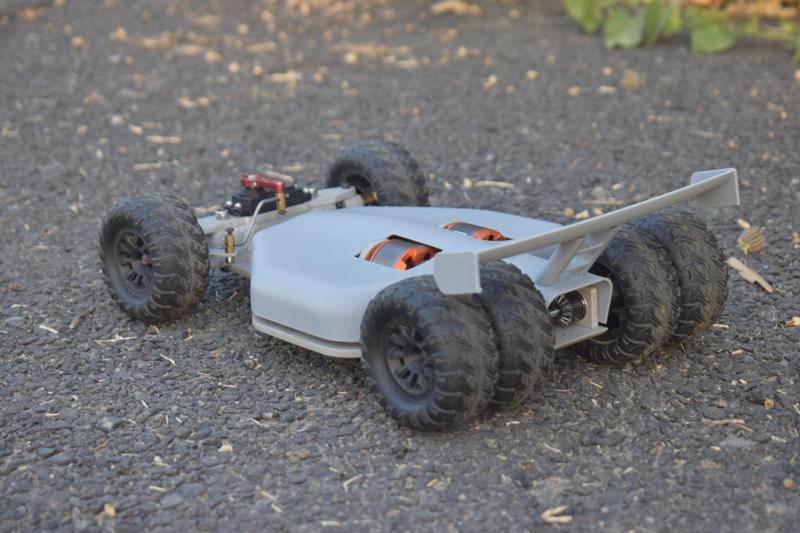 Hand Crafted Powerful RC Car out of PVC Pipe