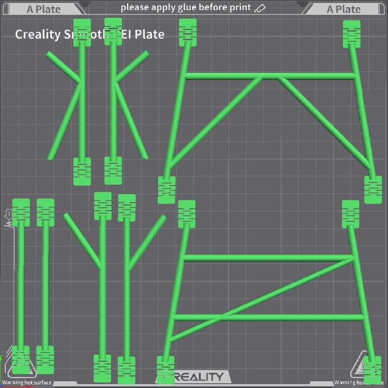 1/10 drift rc car roll cage V1