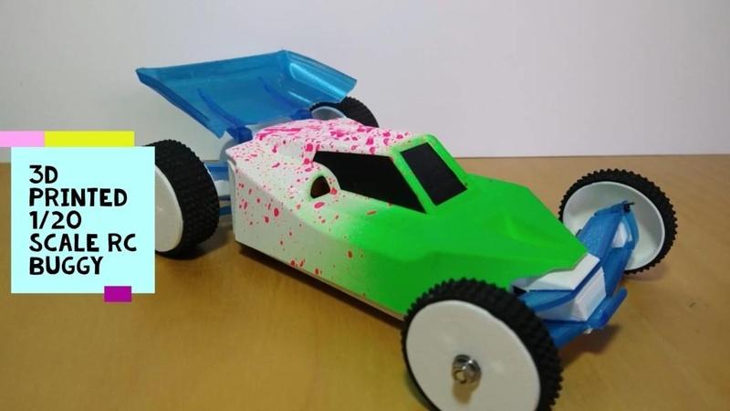MiniRC 1/20 scale buggy RC Race Car