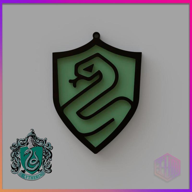 KEYCHAIN SLYTHERIN - HARRY POTTER