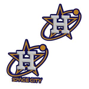 3D MULTICOLOR LOGO/SIGN - Houston Astros City Connect cap logo