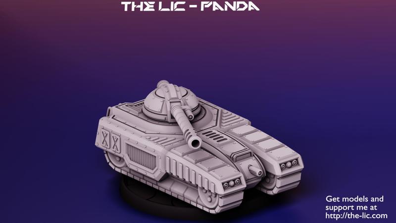 The LIC - Panda Heavy Tank