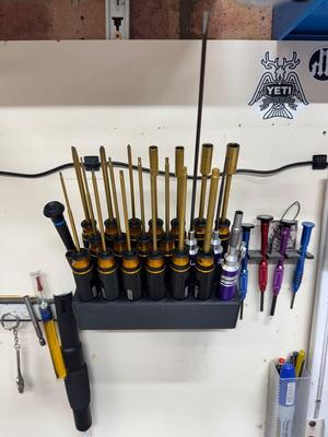 Hex Tool Wall Mounted Holder