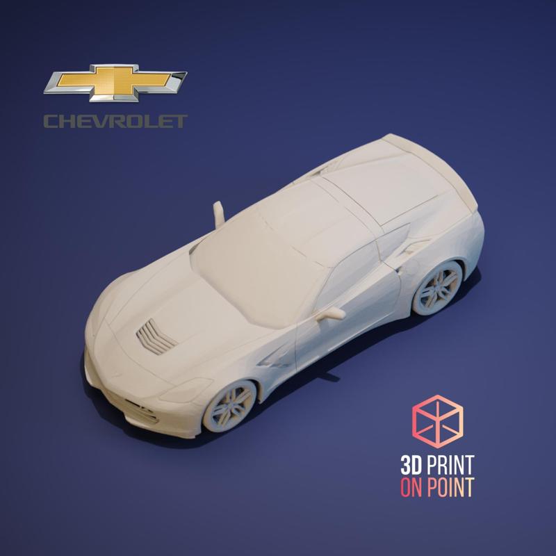 CHEVROLET CORVETTE C7 STINGRAY - 3D MODEL