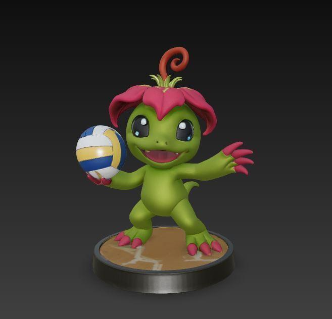 palmon digimon sport volley