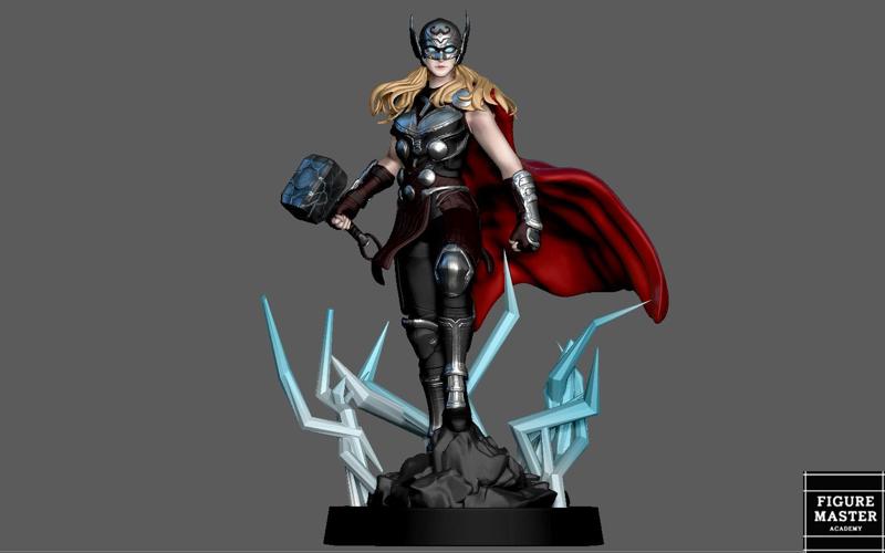MIGHTY THOR NATALIE PORTMAN LOVE AND THUNDER MARVEL MCU 3D PRINT