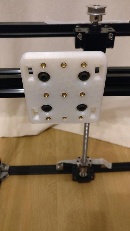 X Gantry Plate for 20mm extrusion