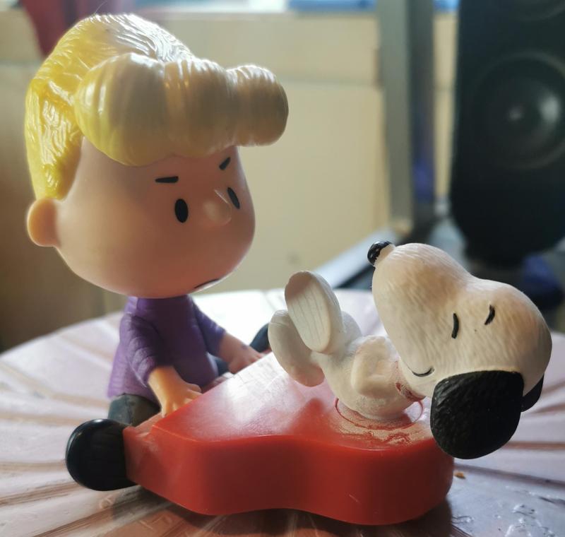 schroder and snoopy