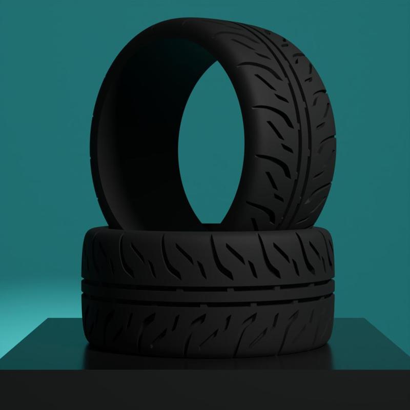 Potenza RE71 style tyres 1/64