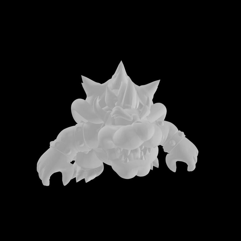 MARIO BOWSER STATUE 6