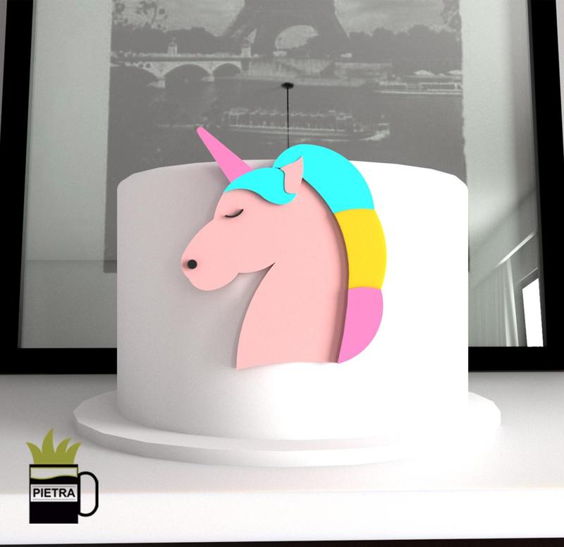 PONY FONDANT CAKES CUTTING MOULD 3D IMPRESSION MODEL