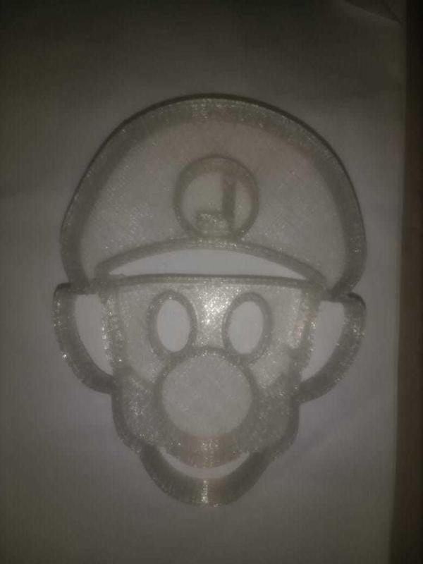 Luigi cookie cutter