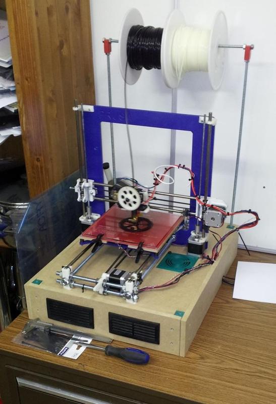 Platform for a 3d printer.