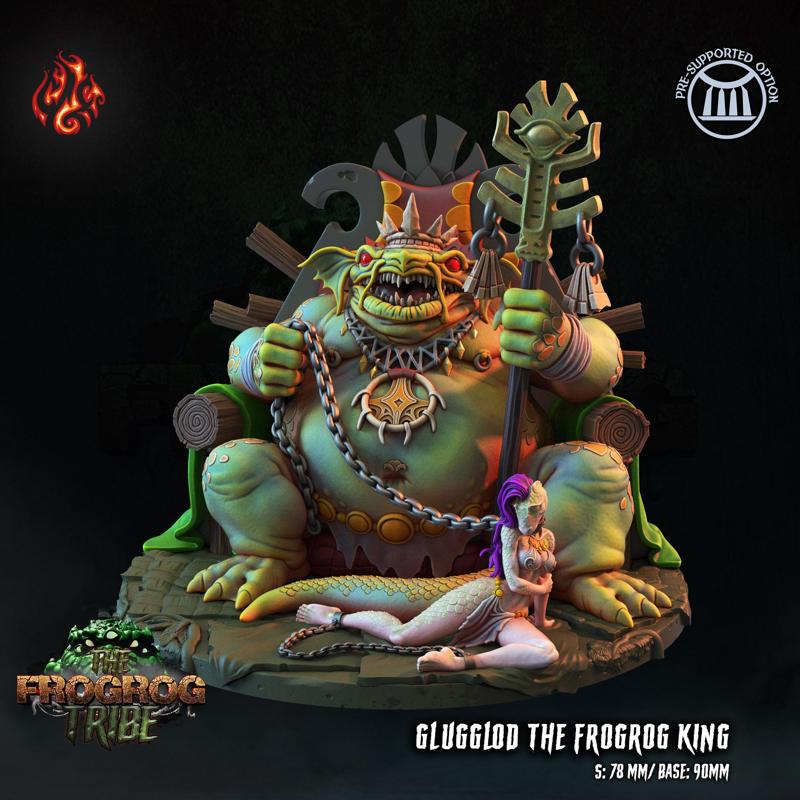 Glugglod the Frogrog King