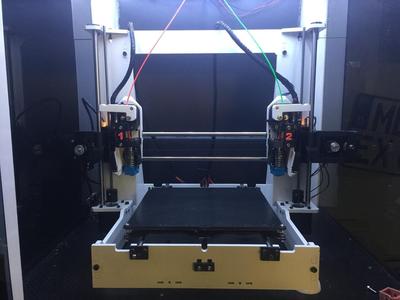 Dual X carriage for Prusa, Graber, P3Steel