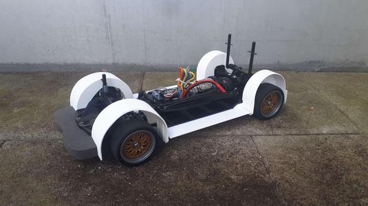 Tamiya TT-02 RC Car Fenders Mudguard Wheel Well