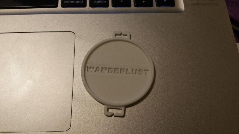 Wanderlust 52mm NIKON lens cover holder