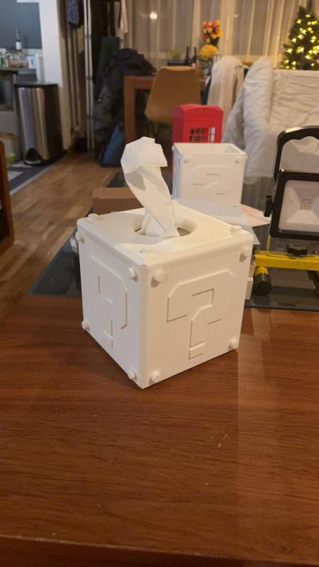 Mario tissue box