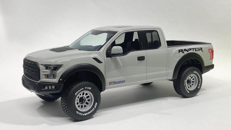 Revell 1/25 ford f-150 raptor 2017 upgrade parts