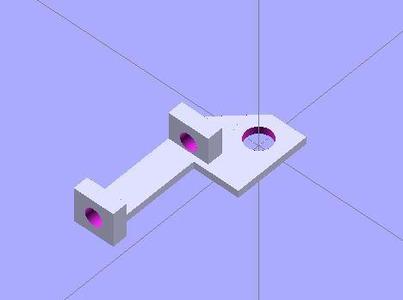 Vellemann K8200 z end stop skrew holder