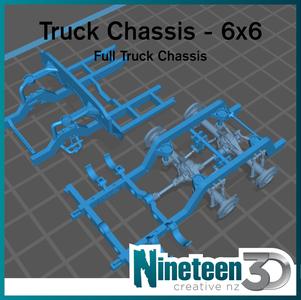 6x6 Bagged Truck Chassis