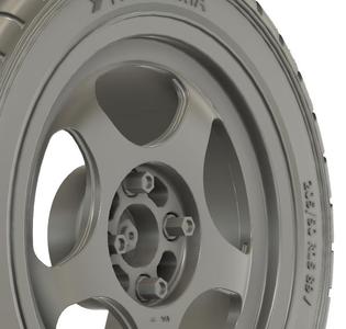 1/24 15x6.5 Spoon SW388 4Hx100 wheels