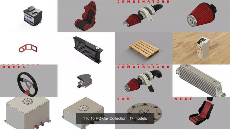 1 to 10 RC Car Collection