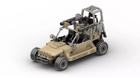 MocBricks3D - Lego Military Buggy