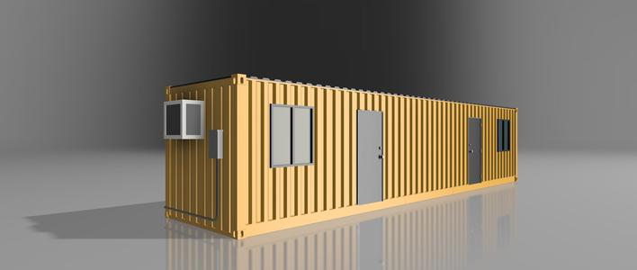 1/14 Conex/ Office Container