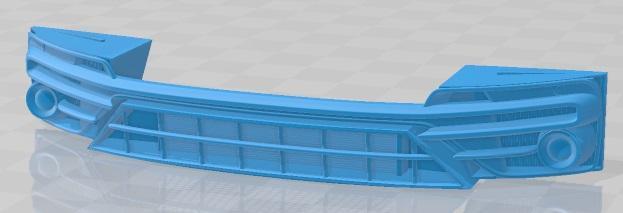 Porsche Panamera T S ST 2021 - Front Grill Printable