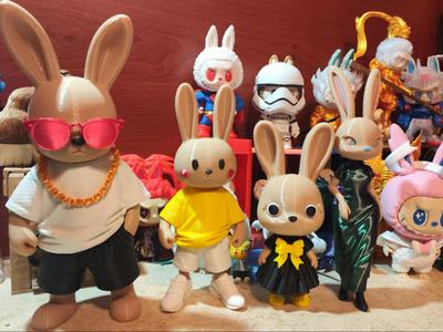Fashion Rabbit Family - Mrs. Rabbit