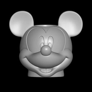 Mickey Mouse Planter, Container, Pencil Holder