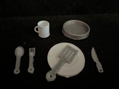dishes for children's kitchen