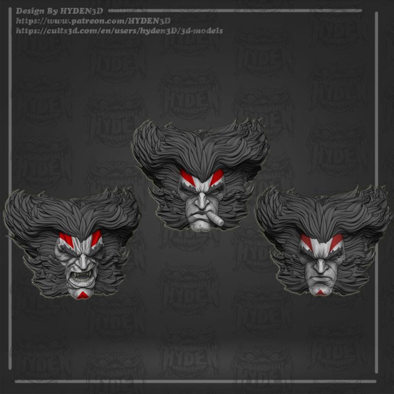 wolverine apocalypse head