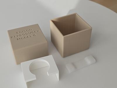 Edison Phonograph Reproducer Storage Box