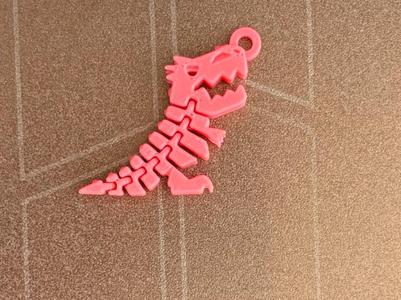 Flexi Indominus Rexi Keychain
