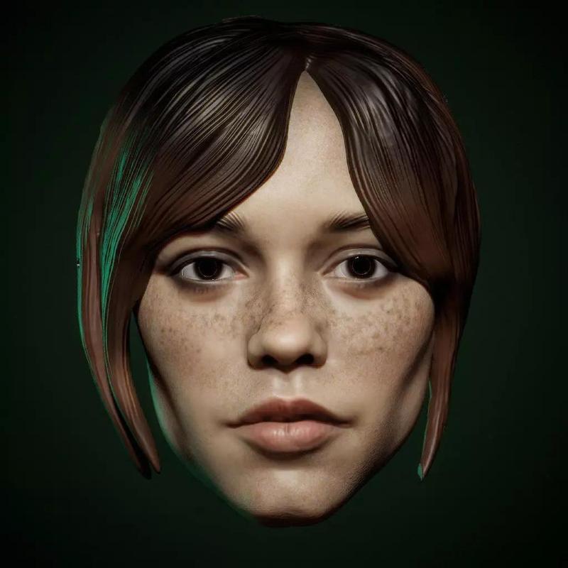 Halloween Mask Astrid Deetz Beetlejuice 2024 Jenna Ortega  mask