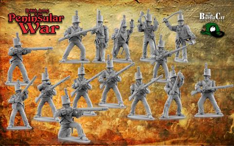 Penisular War 1808 British Light Infantry