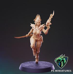 Dark Space Elves - Witches - Pose 1