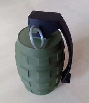 grenade  Handgranate fdm printed proofed