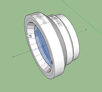 0.67x generic wide angle macro lens dummy