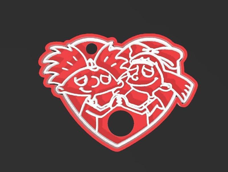 Helga and Arnold Heart, Cookie Cutter