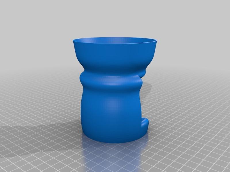 Bialetti Brikka two cup Stand and Funnel and Tamper