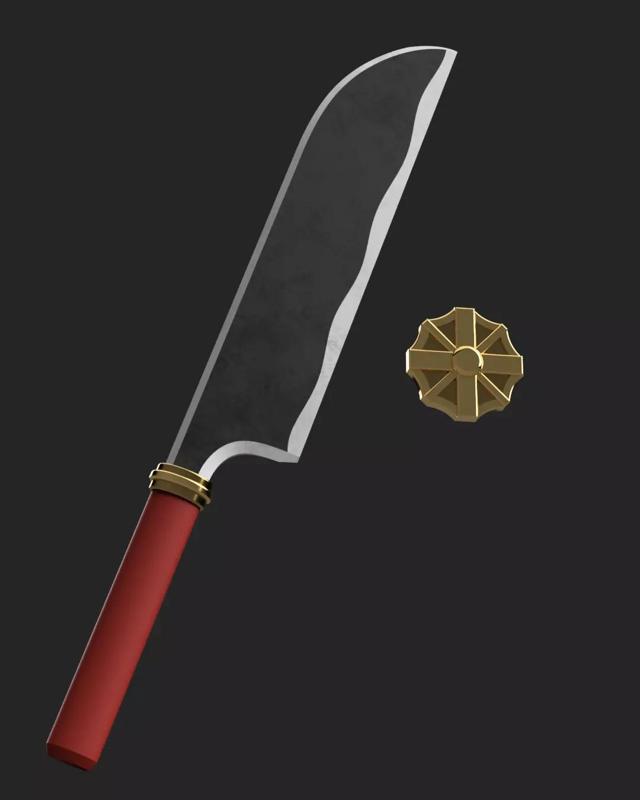 Toilet-Bound Hanako-kun - Knife and Cap Emblem