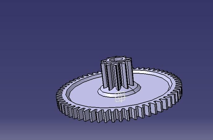 Gear for ASV / EGR 59 teeth- 10 teeth Audi/Opel and more