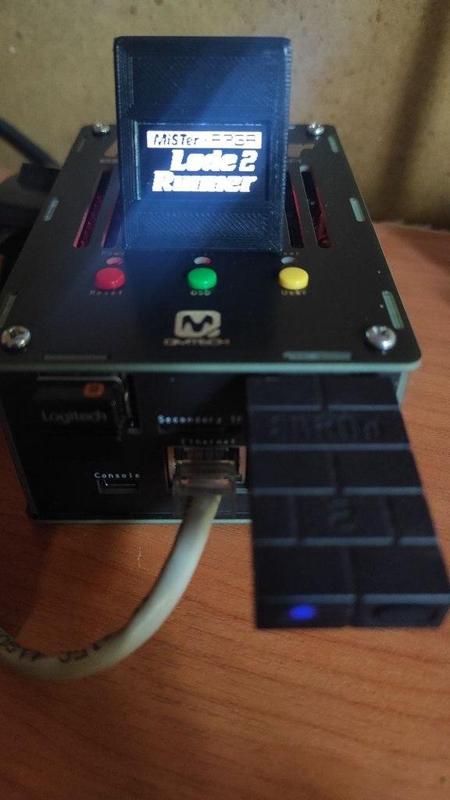 qmtech mister fpga clone ssd1306 oled screen stand